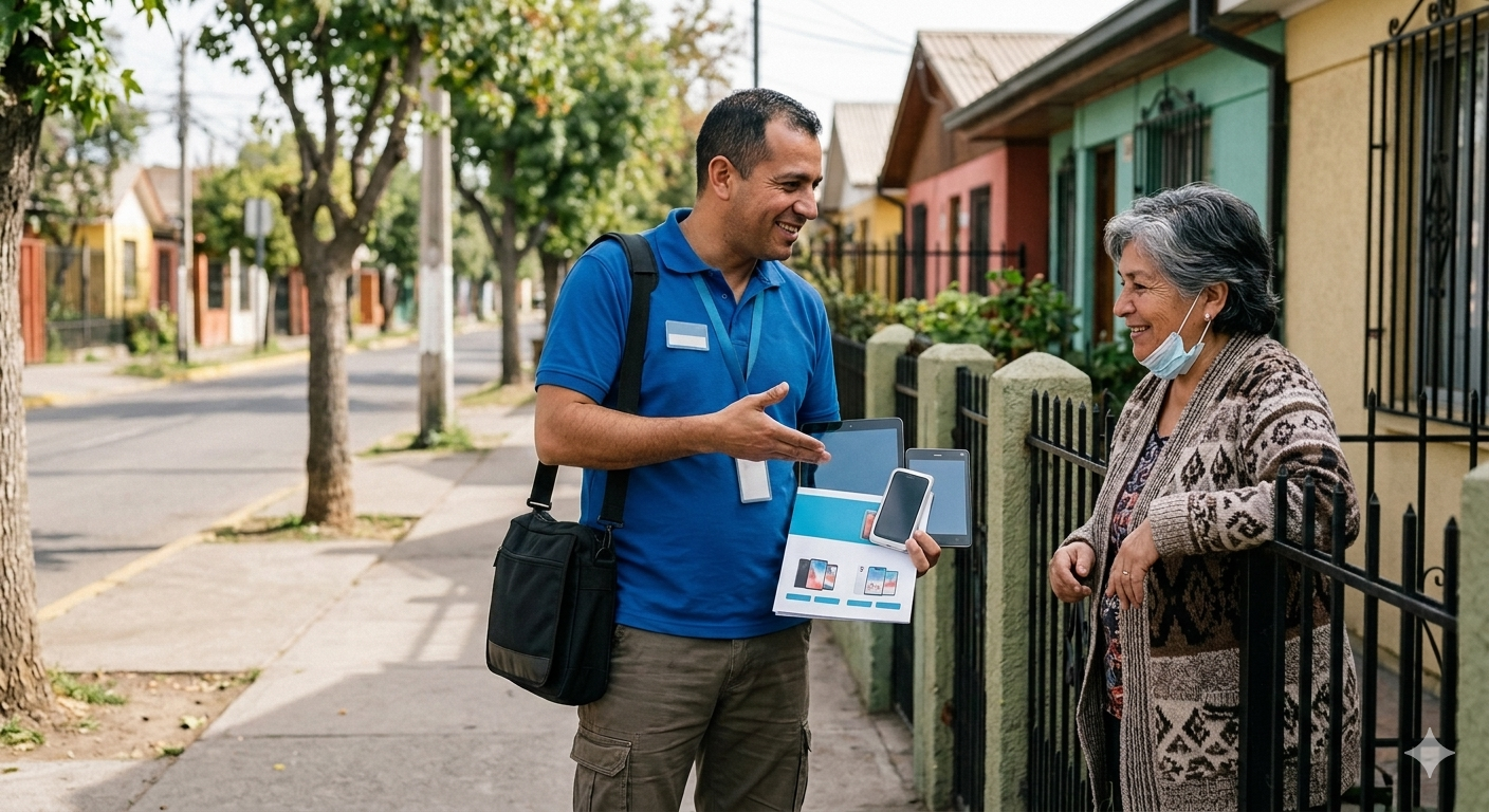 Entel. //  Programa Gestión de Venta en Terreno.